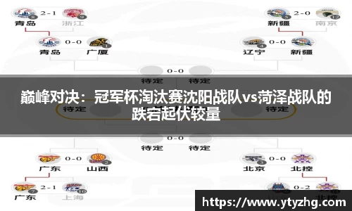 巅峰对决:冠军杯淘汰赛沈阳战队vs菏泽战队的跌宕起伏较量